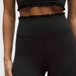 Lululemon Nulu Ruffle-Trim Flare Pant (Black) $128